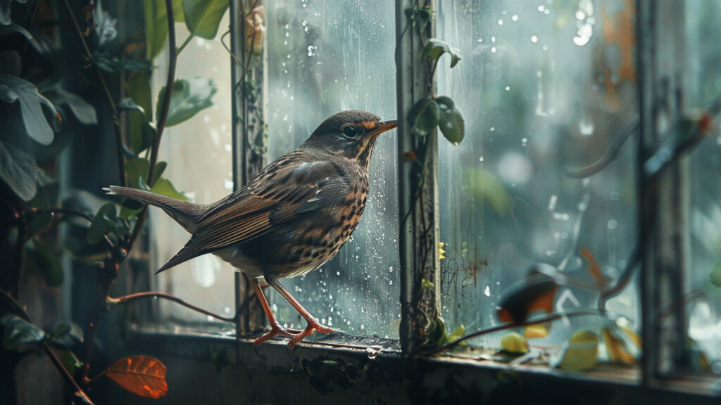 Oiseau Qui Tape Contre La Fenetre Signification Spirituelle